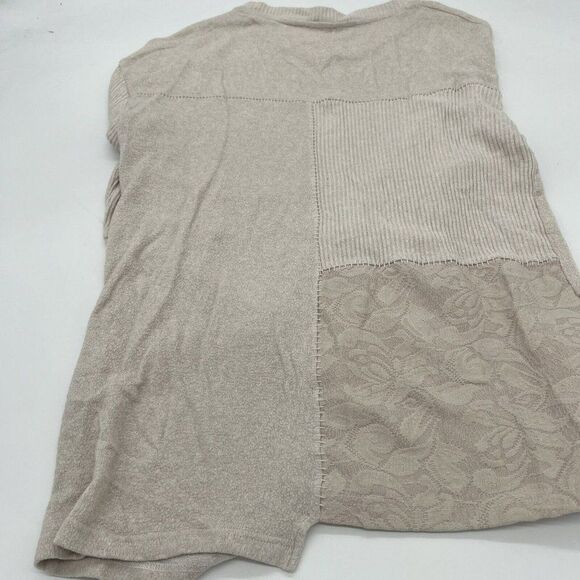 Saturday Sunday Anthropologie Stitched panel sweater size small - Picture 6 of 6